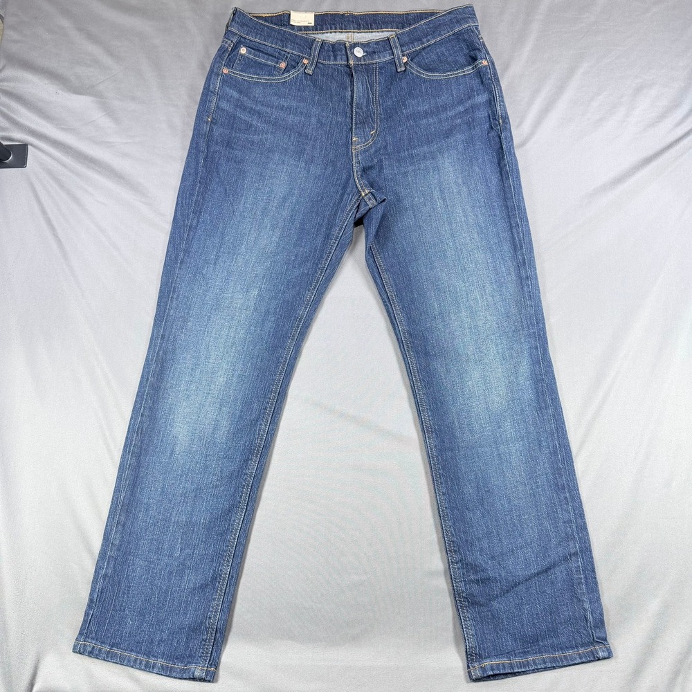 Levi's Mens 32x30 Blue Cotton Blend 541 Athletic Taper Stretch Denim Jeans NWT
